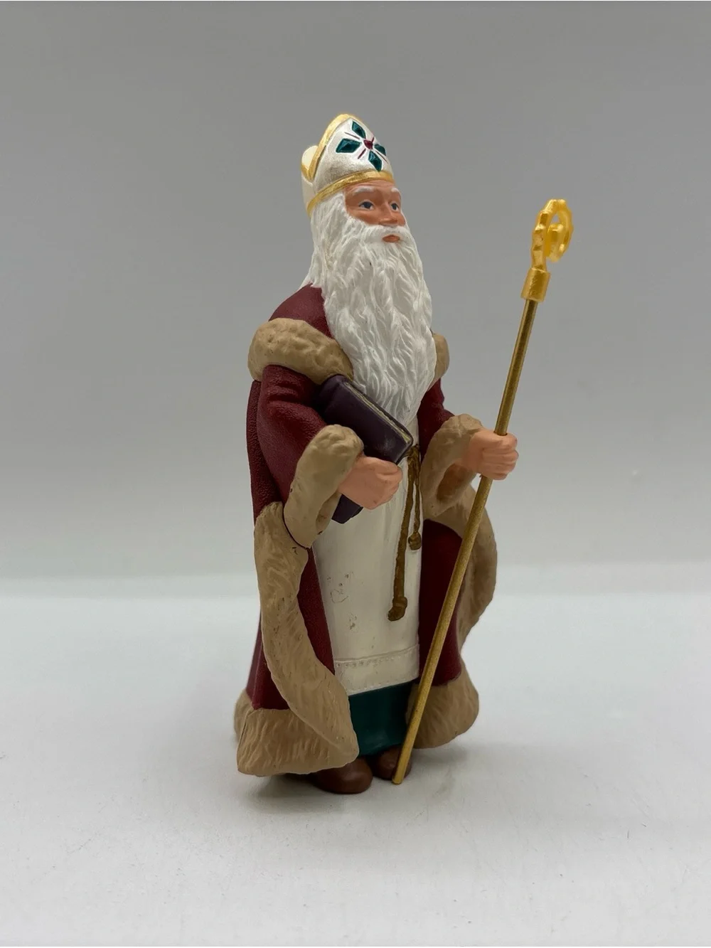 Hallmark Keepsake Ornament 1995 Vintage St Nicholas 1st In Christmas Visitor Ser